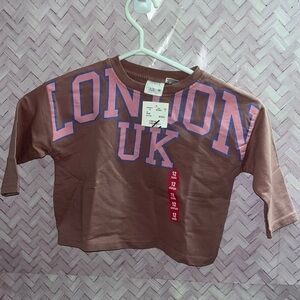 4/$20 Pink Zara girls long sleeve brand new size 9-12 months London UK
